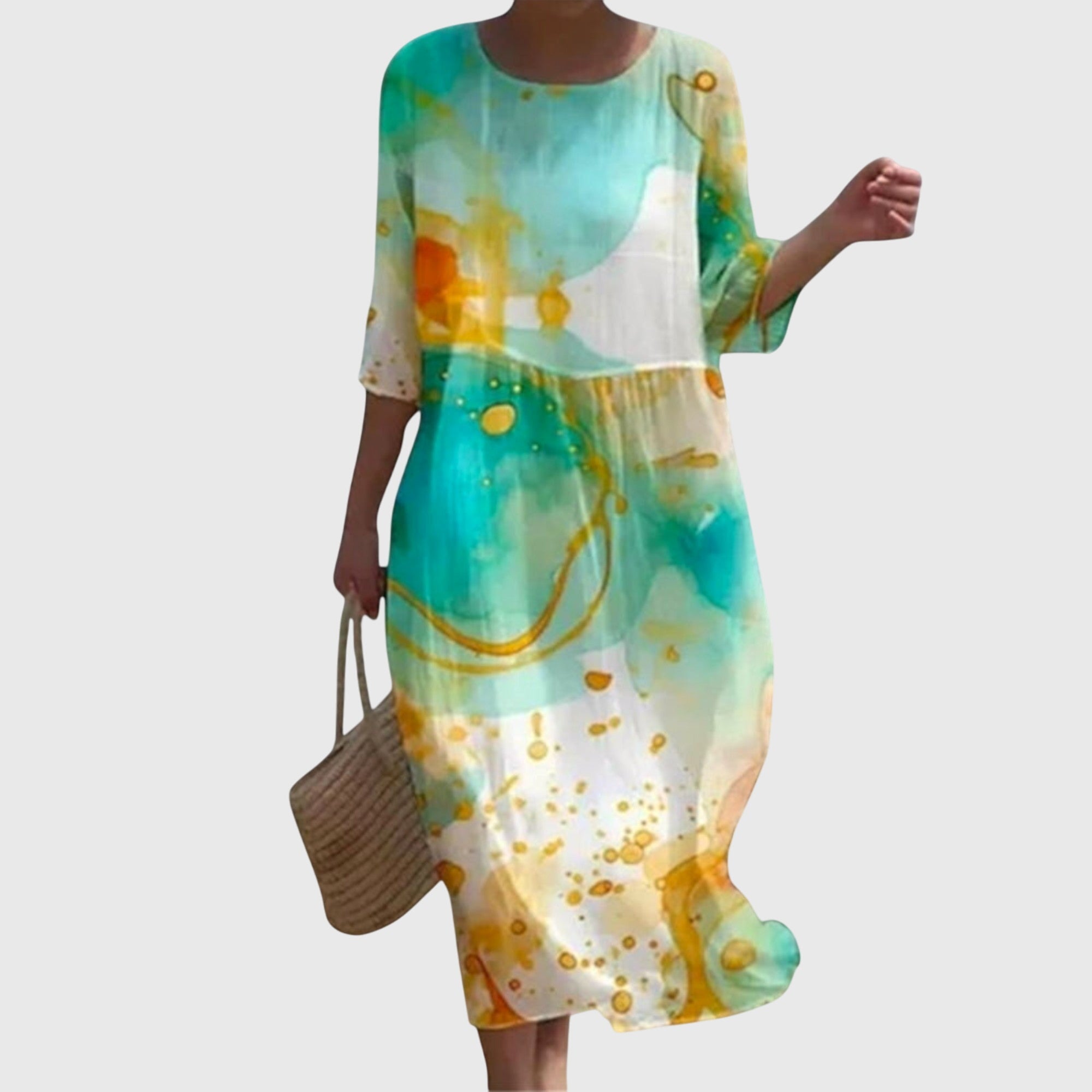 Hayley™ | Stijlvolle Bloemen Maxi Jurk