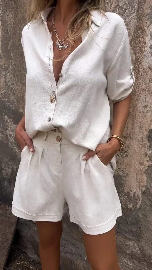 Auriana | Luxe Breeze Linnen Set