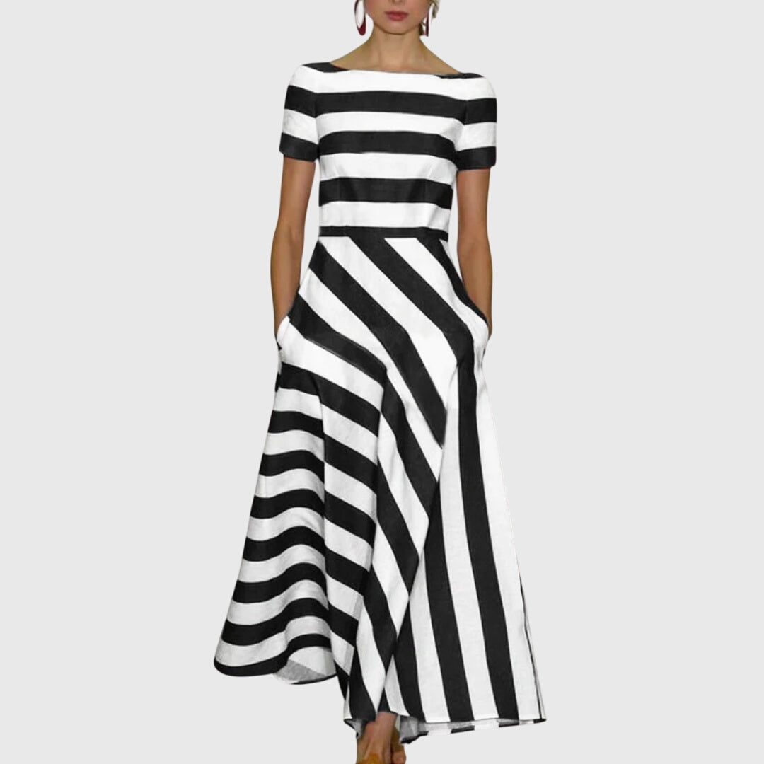 Carly™ - Gestreepte Jurk