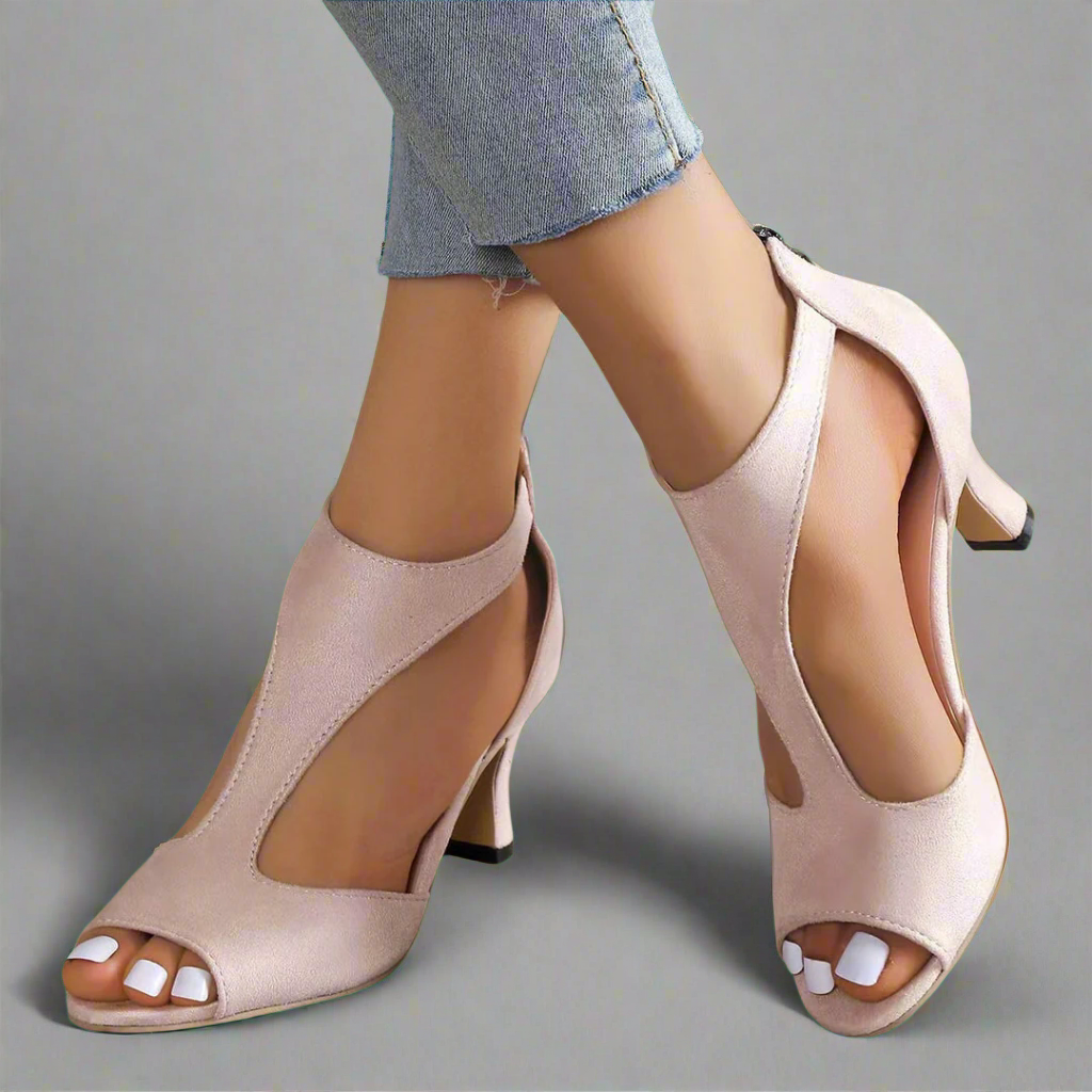 Heidrun | Elegante en comfortabele sandalen met hak