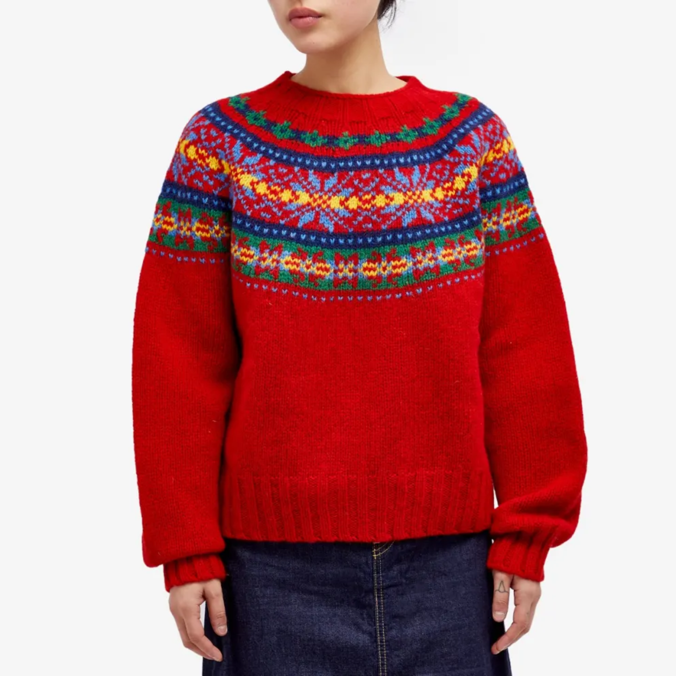 Dikke trui met extra warmte
