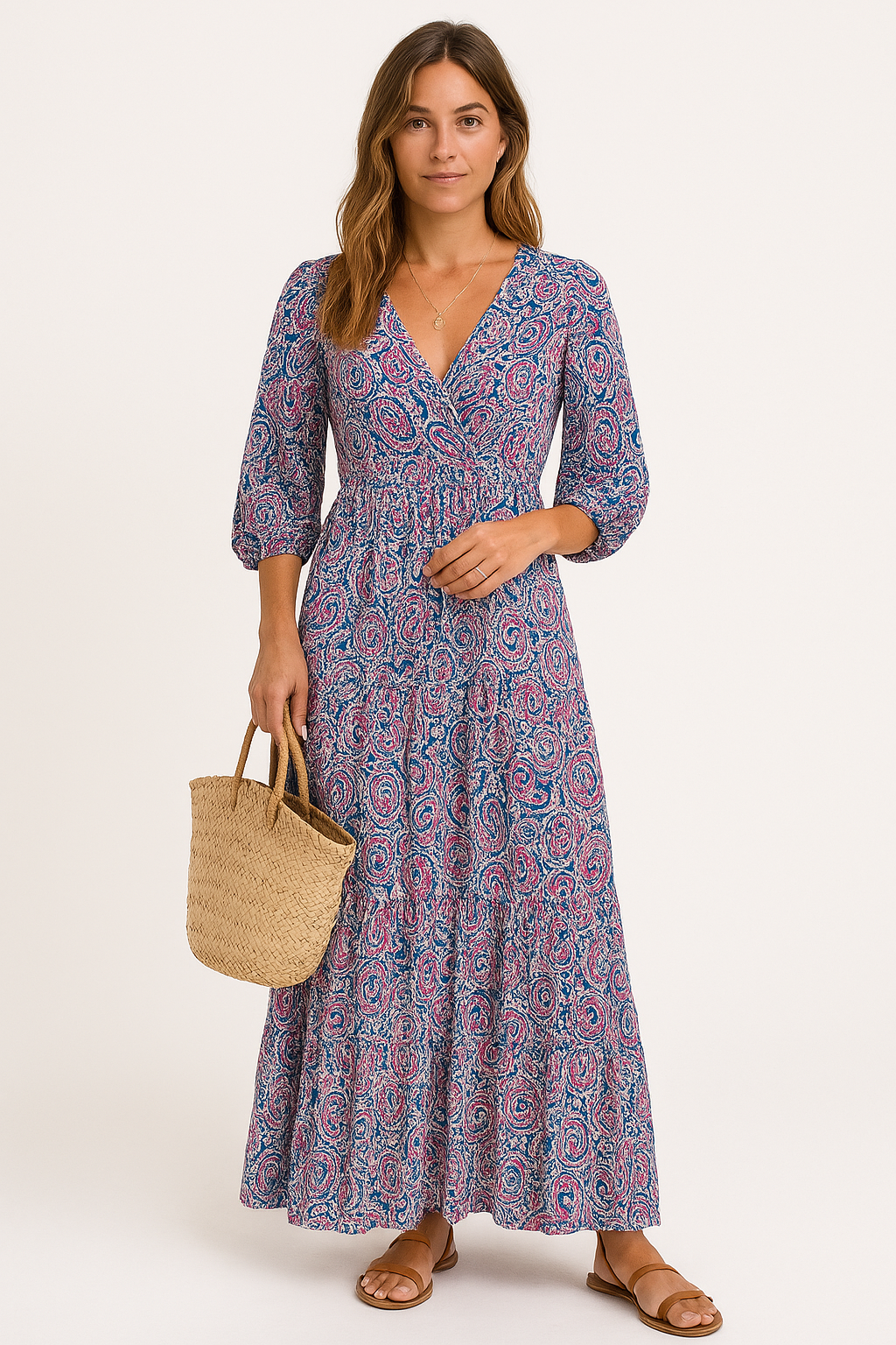 Oxford - Vintage Maxi Jurk
