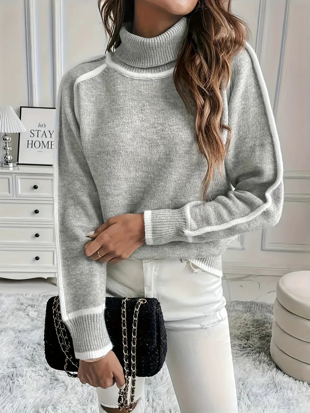 Myk Turtleneck Wintertrui