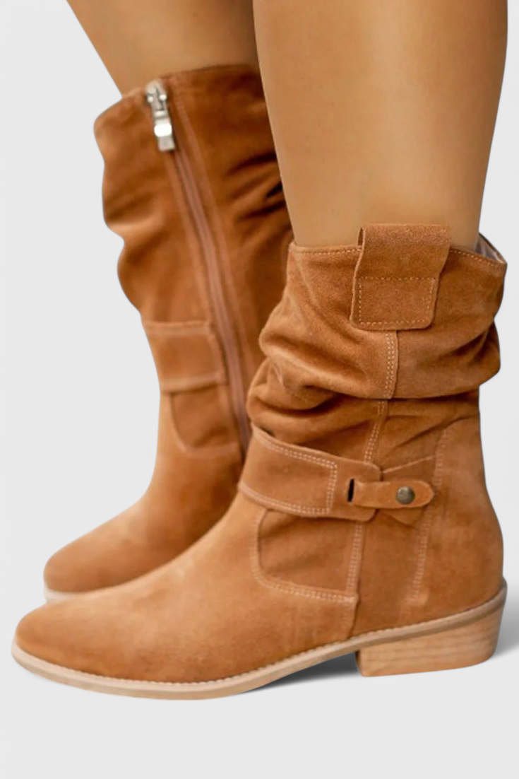 Aira Classic Suede Enkellaarsjes