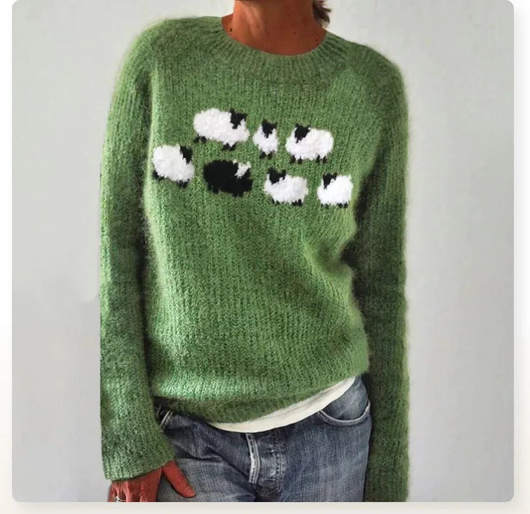 Poppy™ - Gezellige Retro Trui