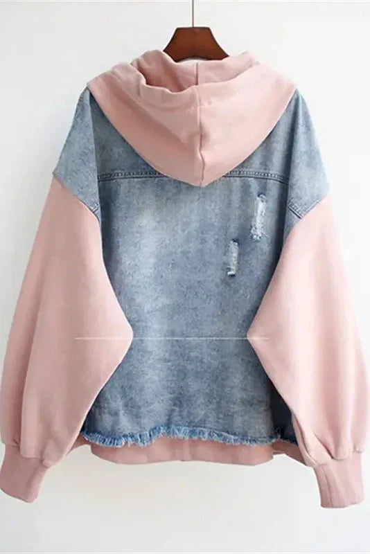 Bicolor Jeansjack