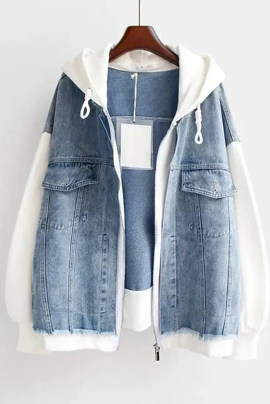 Bicolor Jeansjack