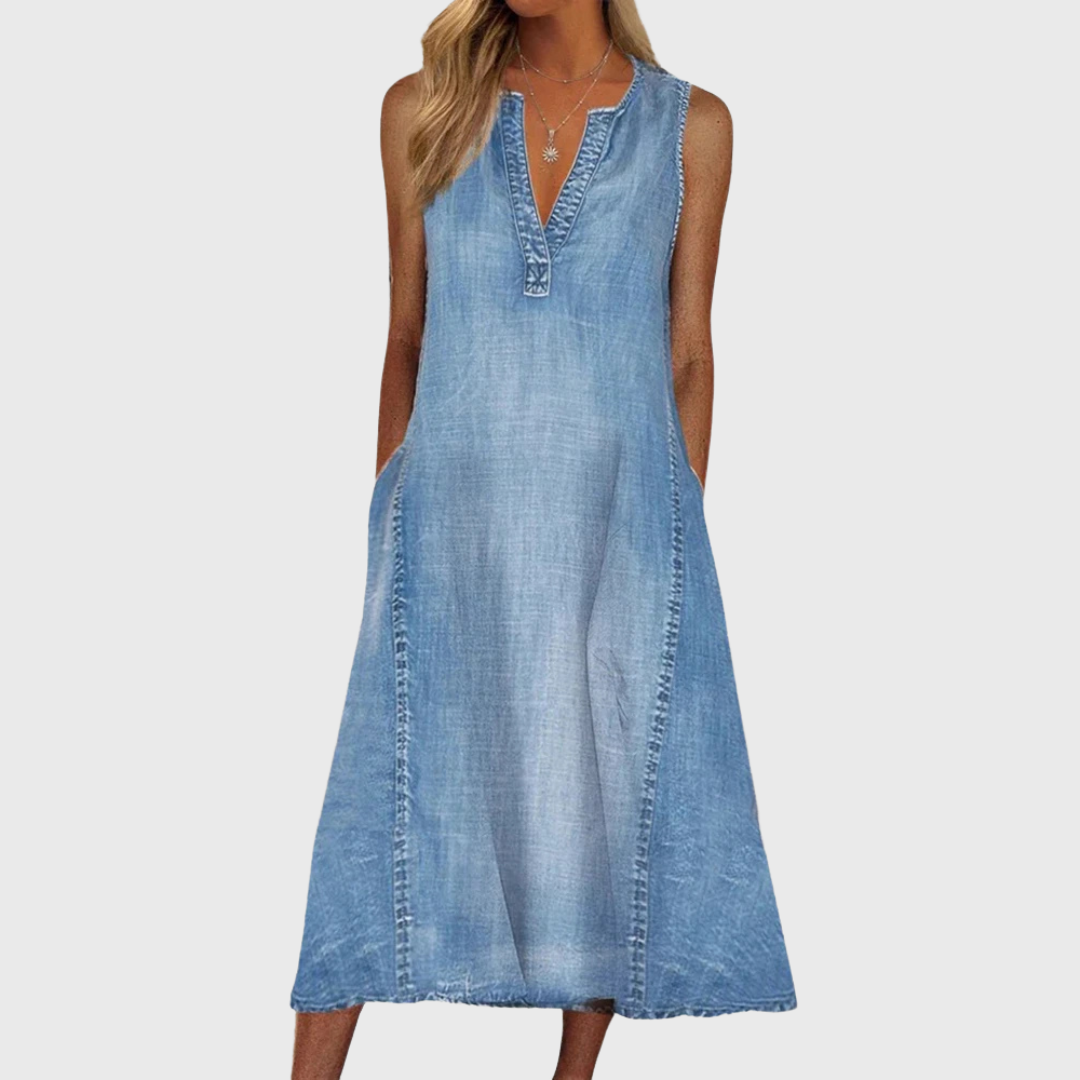 Sofia® | Denim Comfort-Jurk