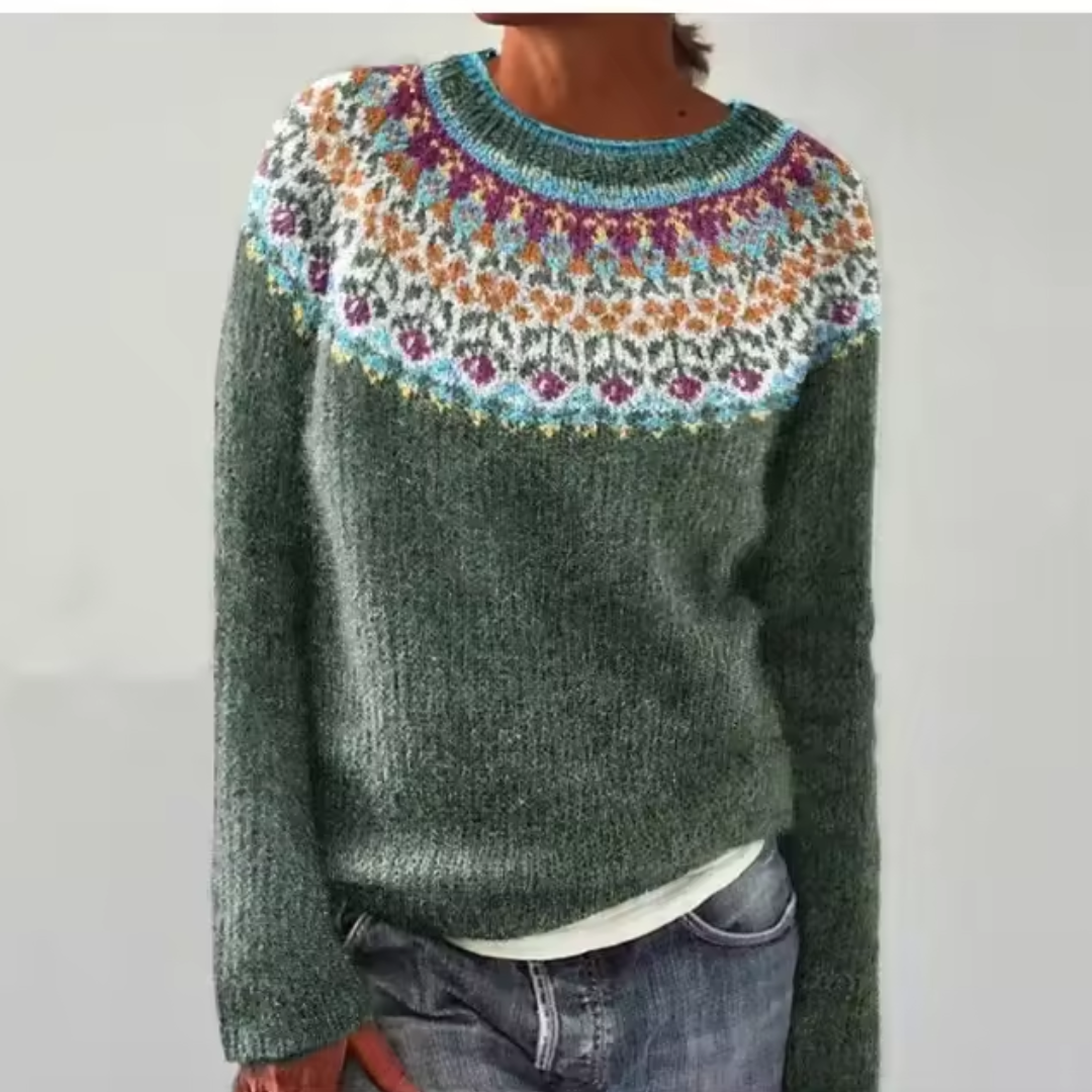 Silvana™ - Gezellige Retro Trui