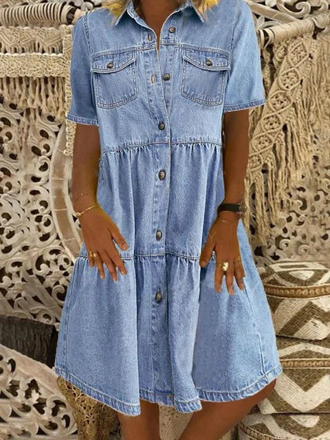Sofia® | Boho Denimjurk