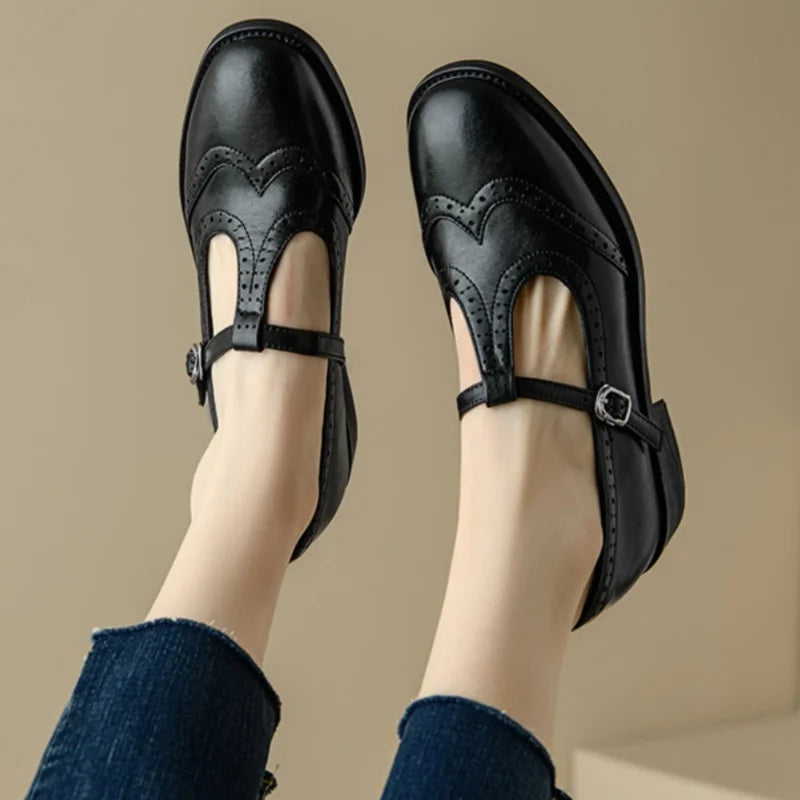 Mary-Jane™| Elegante T-Strap Mary Janes