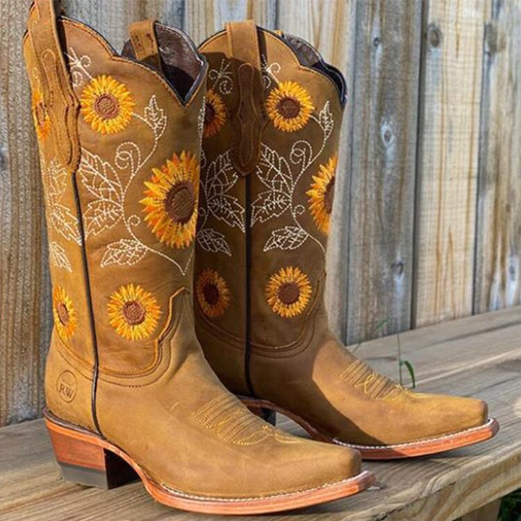 Marigold | Vrouw Boheemse Stijl Laarzen