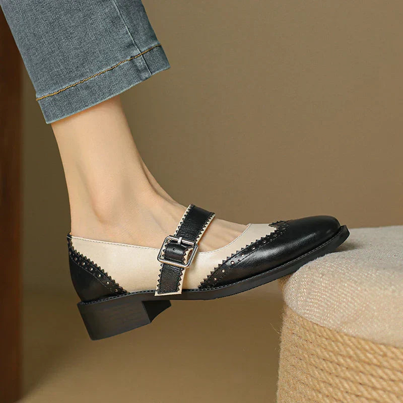 Mary-Jane™| Miana Leren Mary Janes