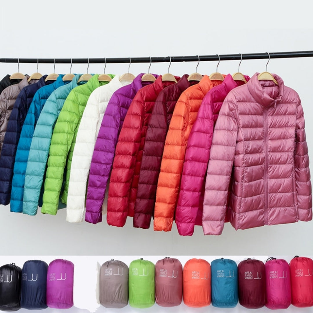 Sky+Aurora - Ultralight Jas & Lange Jas met Witte Eendendons