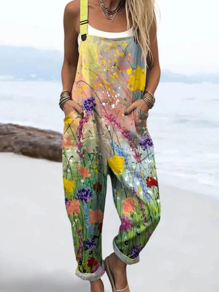 Dasi™ – Artistieke Katoenen Jumpsuit