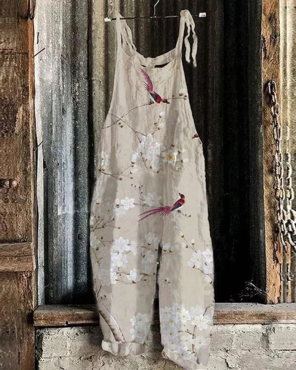 Émilie - Vintage Bloemen Overall