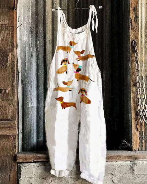 Manon - Vintage Bloemen Overall