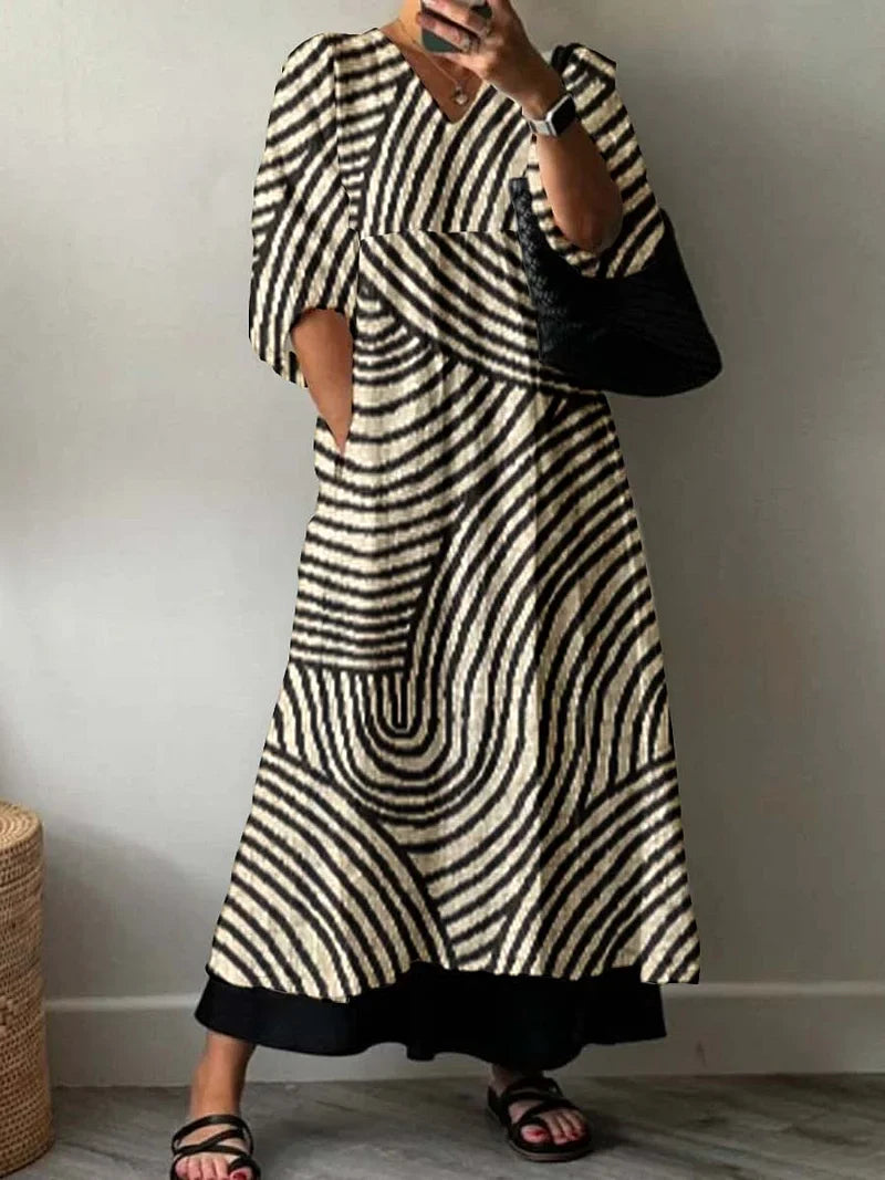 Elegante Print Jurk