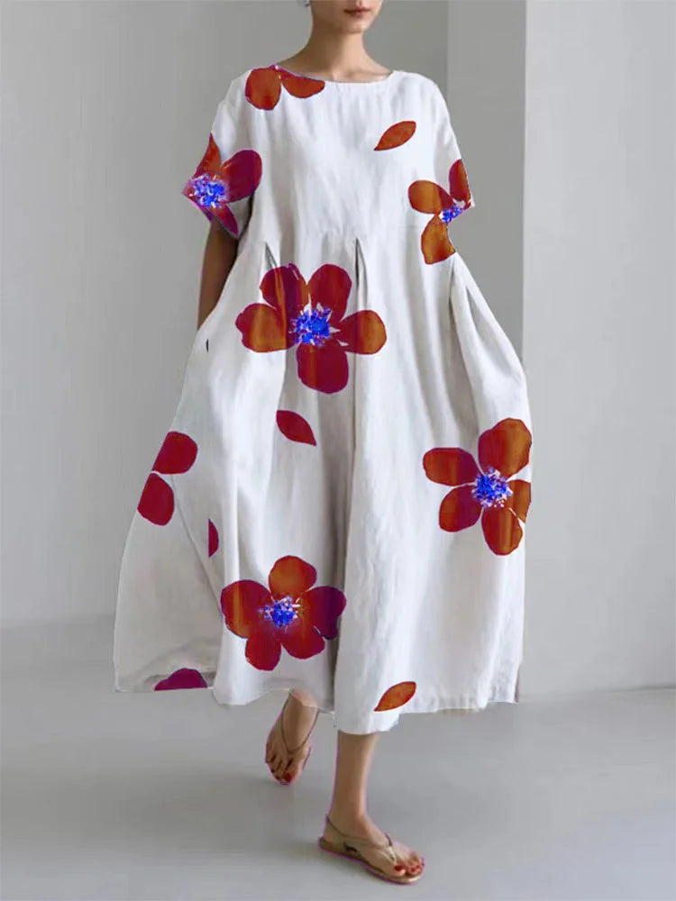 Caterina – Zomerse Viscose Jurk
