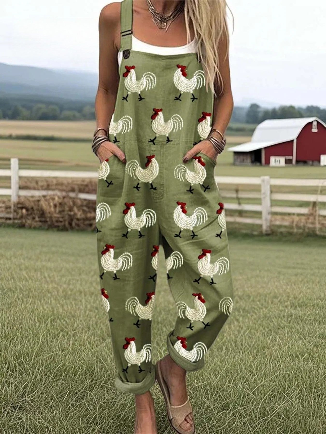 LW | Vintage Bloemen Jumpsuit Dames - Ontspannen Stijl & Comfort De Hele Dag