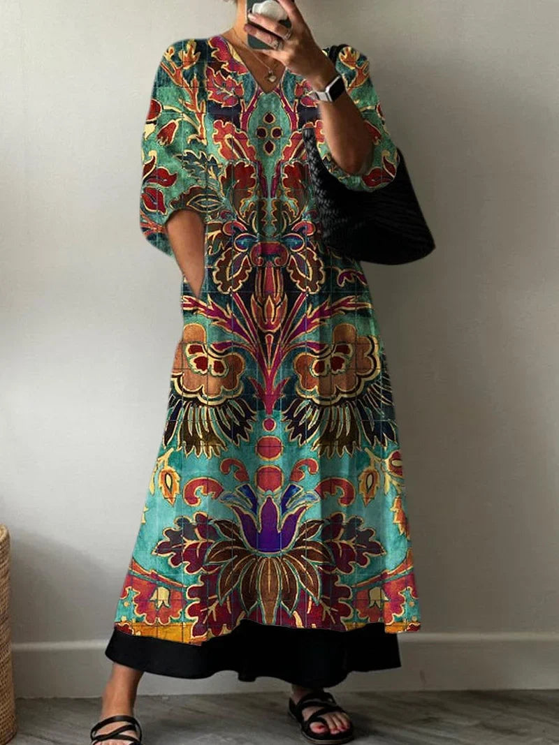 Elegante Print Jurk
