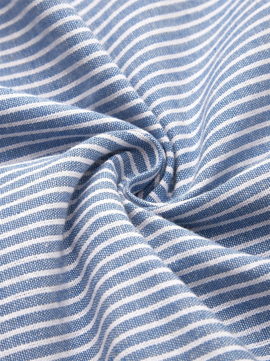 Wanda™ Gestreepte Midi Jurk