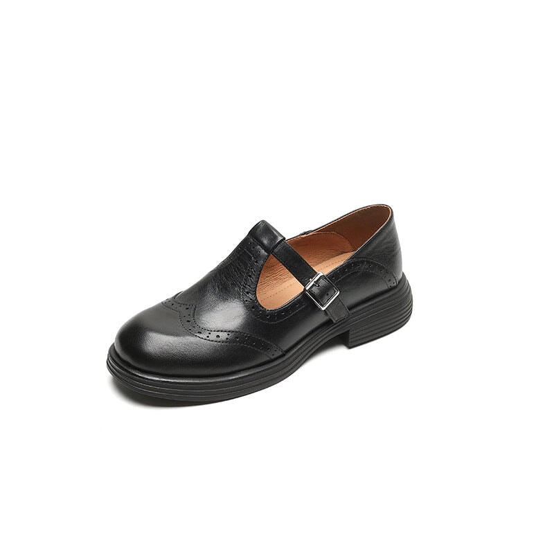 Mattea | Elegante Mary Janes Van Leer