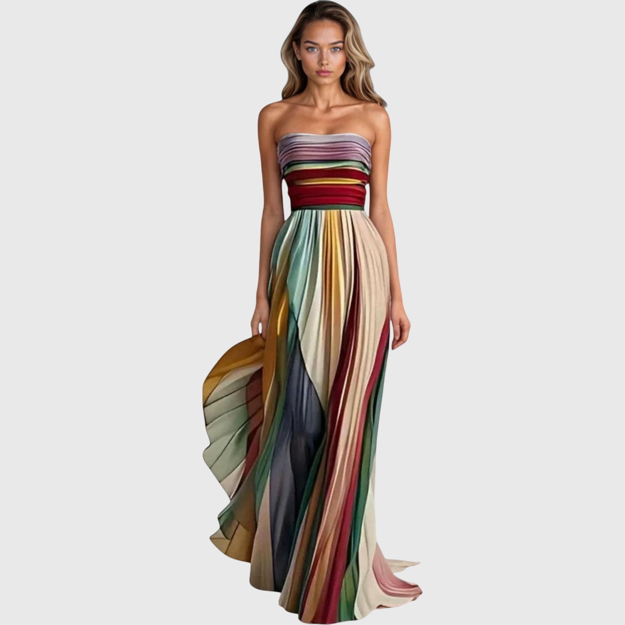 Flora™ - Premium Lange Jurk