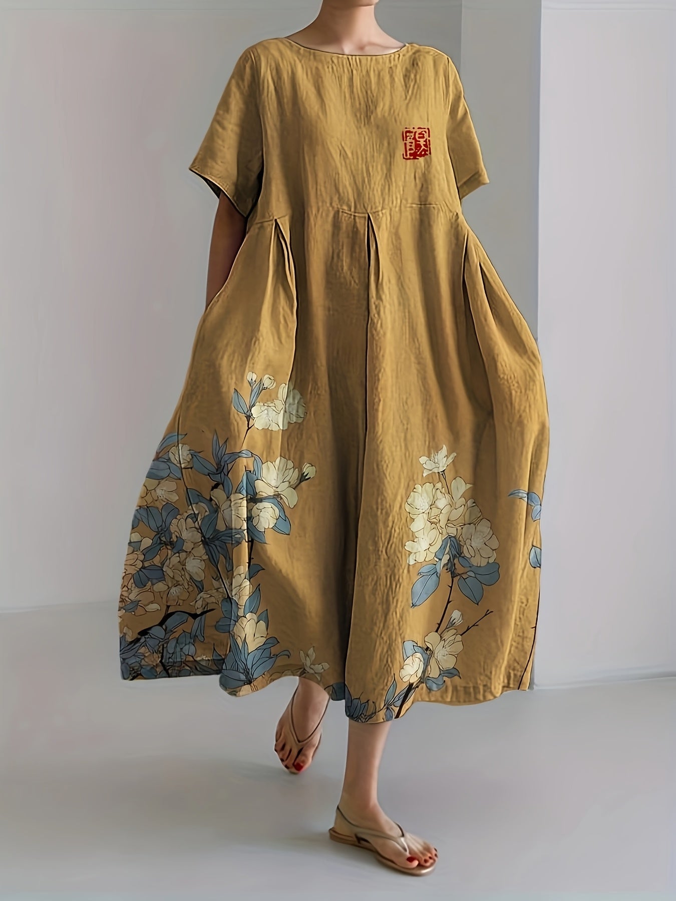 Seline - Midi Gouden Bloem