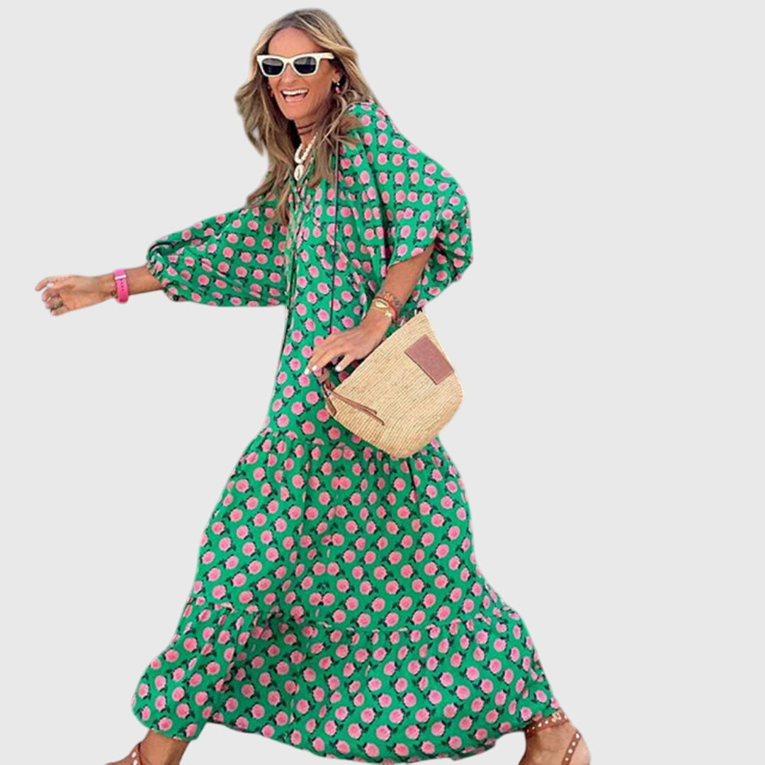 Sarah™ - Boho Maxi Jurk