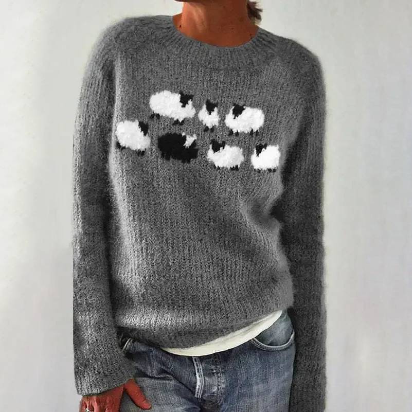 Lina™ - Comfortabele Schattige Schapen Trui