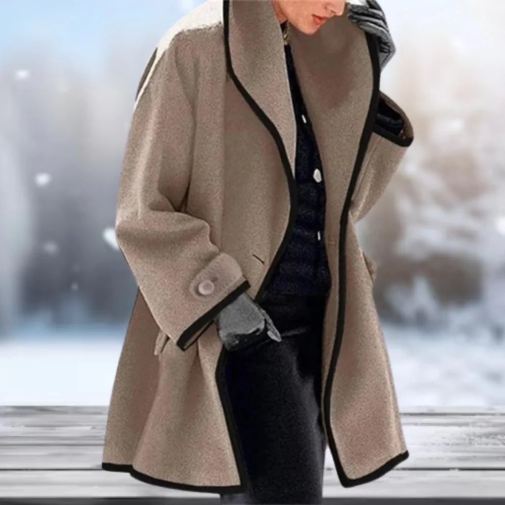 Agnes | Premium Woljas voor Herfst & Winter