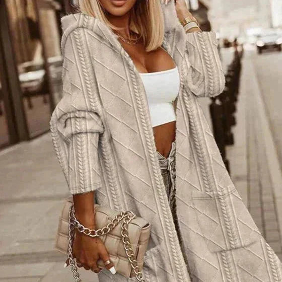 Jelone - Extended Hoodie Cardigan
