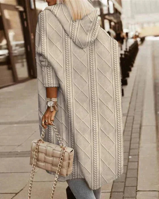 Jelone - Extended Hoodie Cardigan