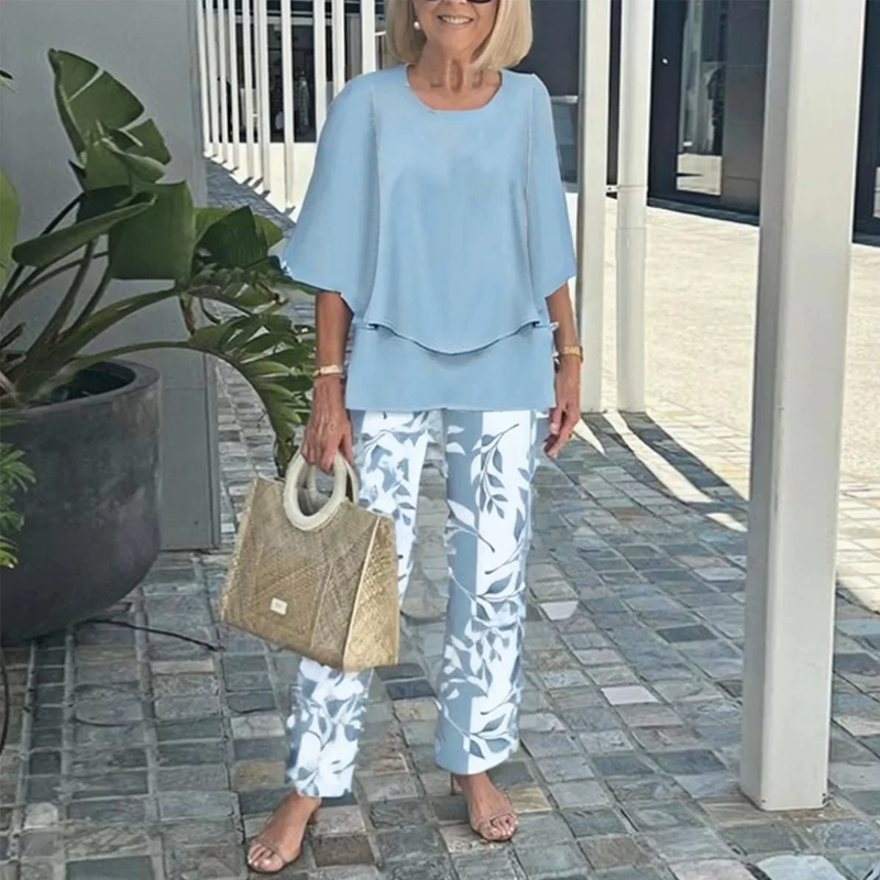 Megan | Bedrukte Lounge-Set