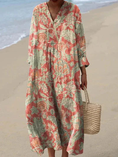 Naïa | Vintage bloemenjurk