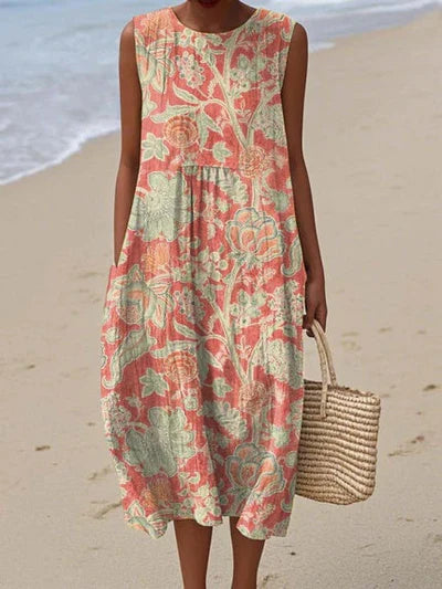 Naïa | Vintage bloemenjurk
